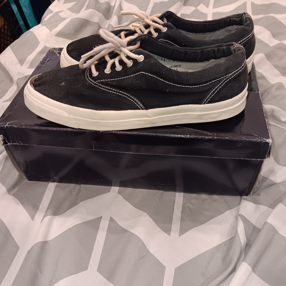 Polo by Ralph Lauren Black and White Sneakers